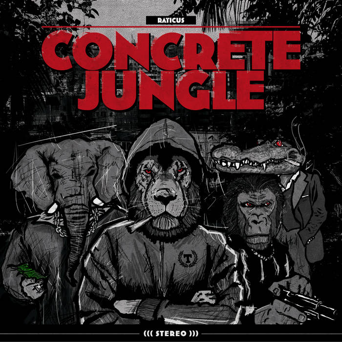 洋楽 Concrete Jungle 12inc g-rap CONCRETE JUNGLE | RATICUS | Tenement Music