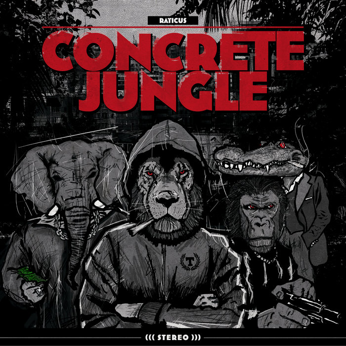洋楽 Concrete Jungle 12inc g-rap CONCRETE JUNGLE | RATICUS | Tenement Music