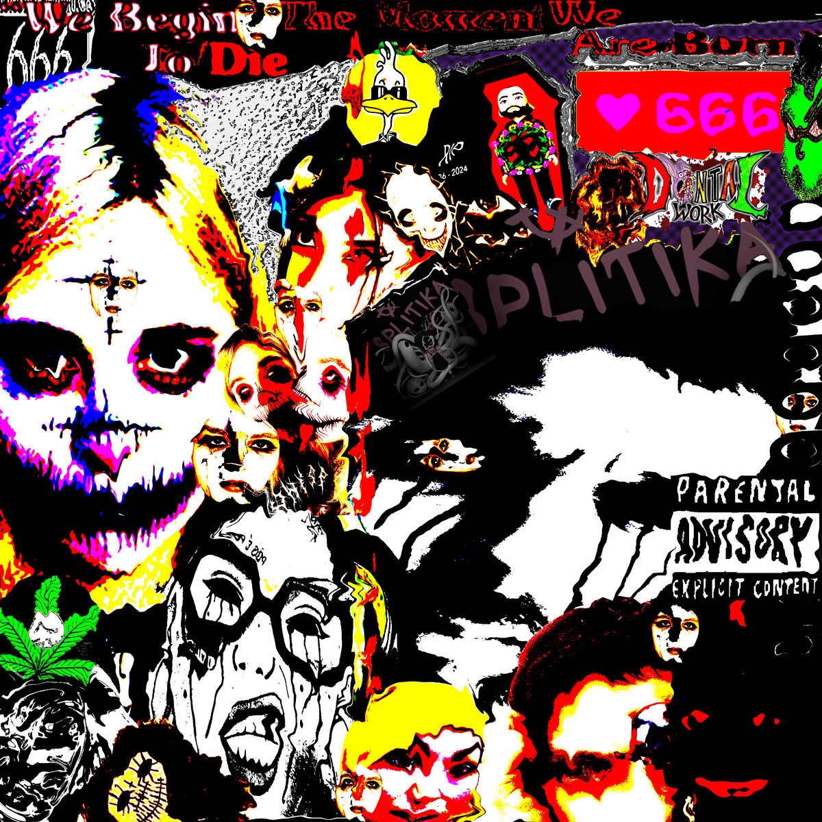 SPLITIKA x DENTAL WORK - 66.6 BELOW 0 (LAUGHTER IN FROZEN HELL