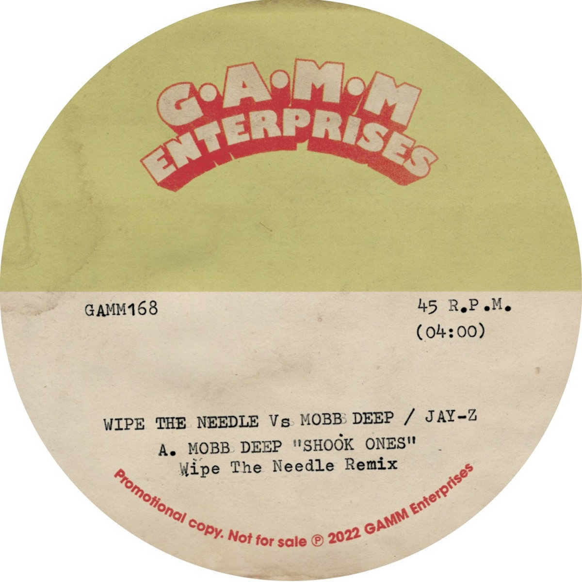 Wipe The Needle vs Mobb Deep & Jay-Z Part One Wipe The Needle vs Mobb Deep & Jay-Z Part One