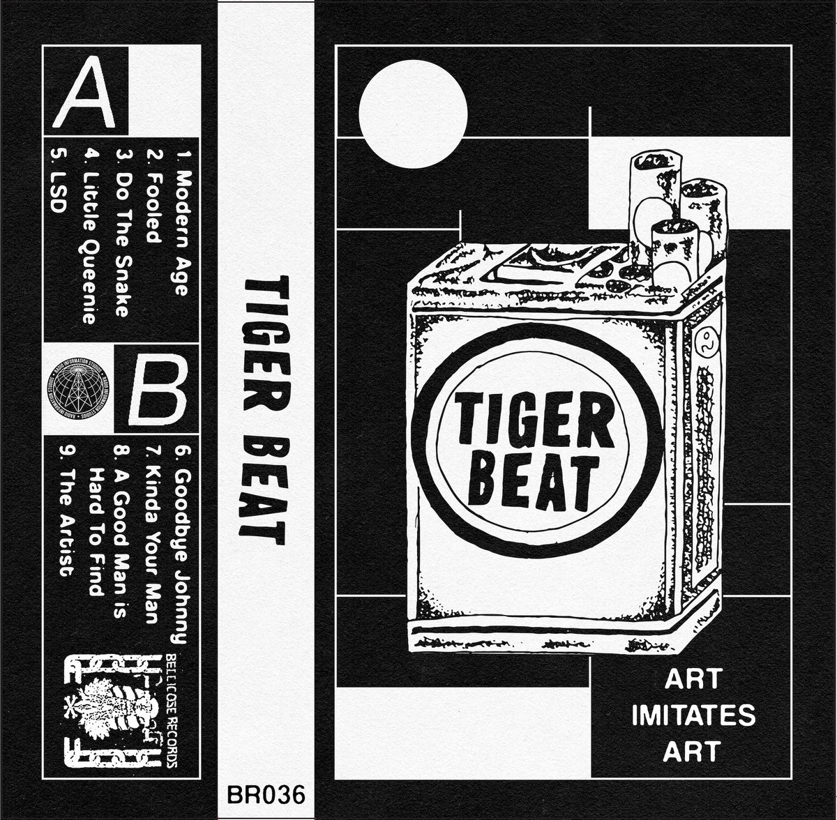 Art Imitates Art | TIGER BEAT | BELLICOSE RECORDS