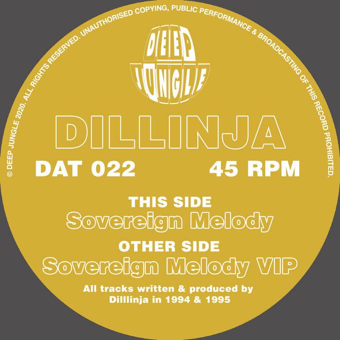 Dillinja – Deadly Ceremonies / Sovereign Melody | Releases