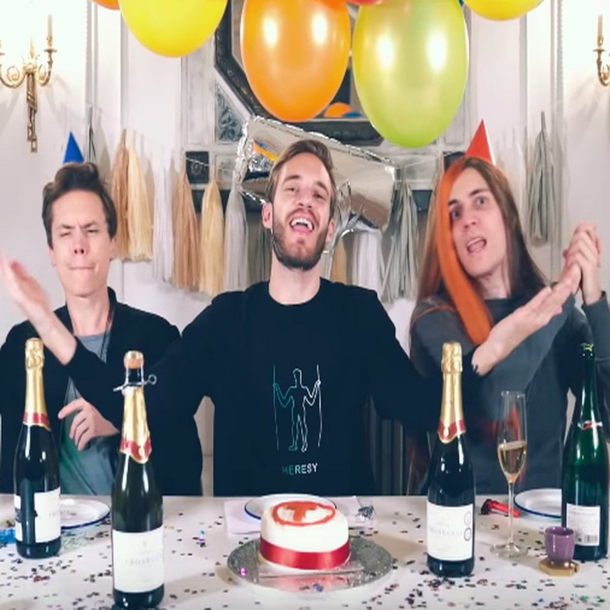 Pewdiepie Ft Boy In A Band And Roomie Congratulations Revenge