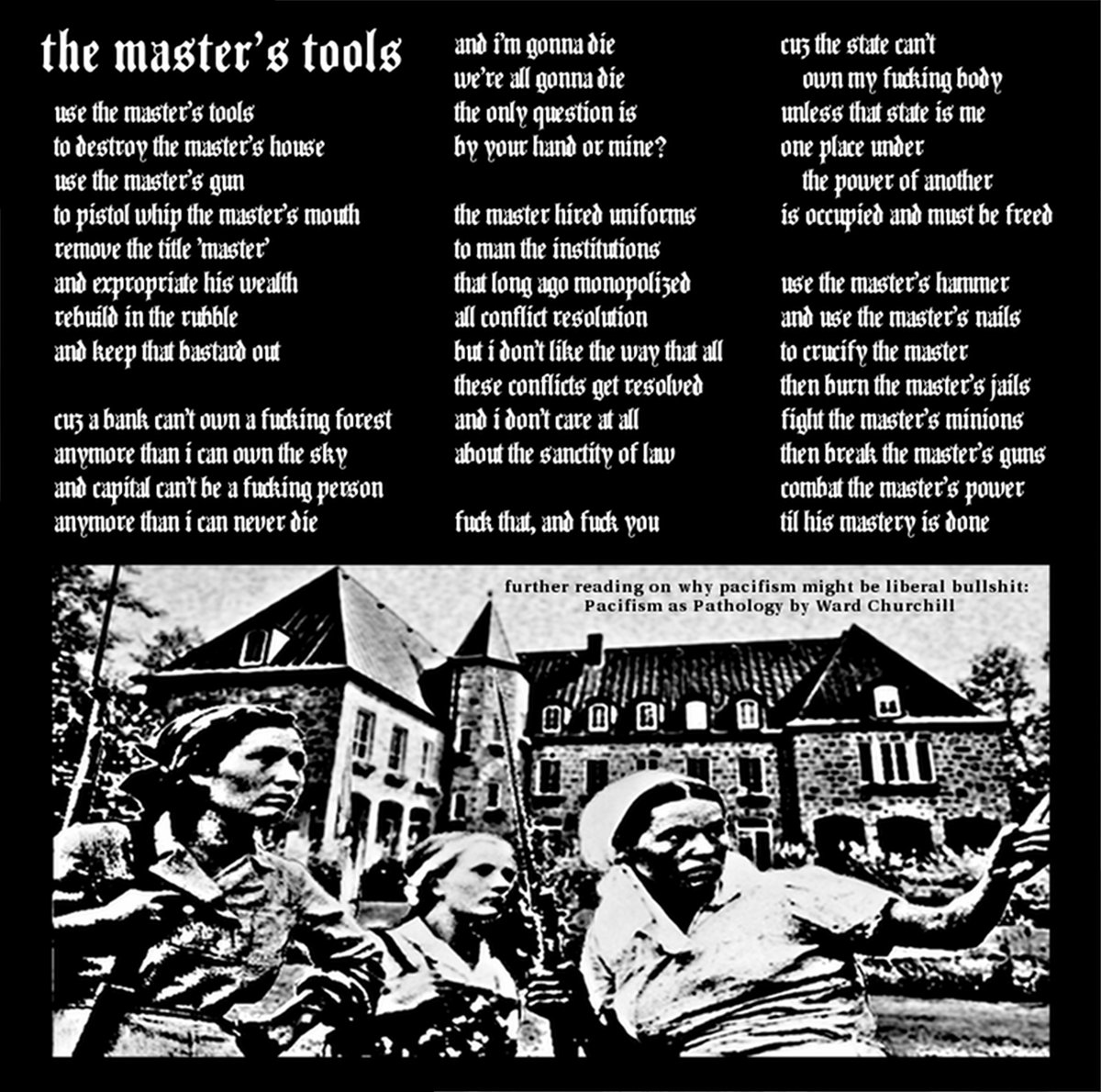 The Master S Tools L Etat C Est Moi the master s tools l etat c est moi