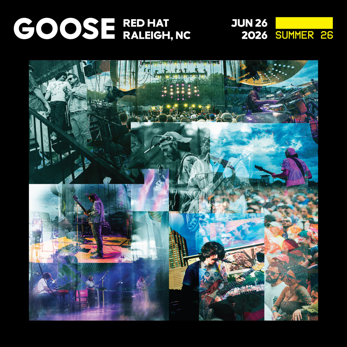 2026/06/26 Red Hat Amphitheater, Raleigh, NC | Goose