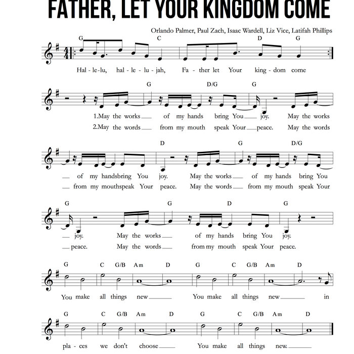 Heavenly Father I Appreciate You (Praise & Worship) Chords & Lyrics 