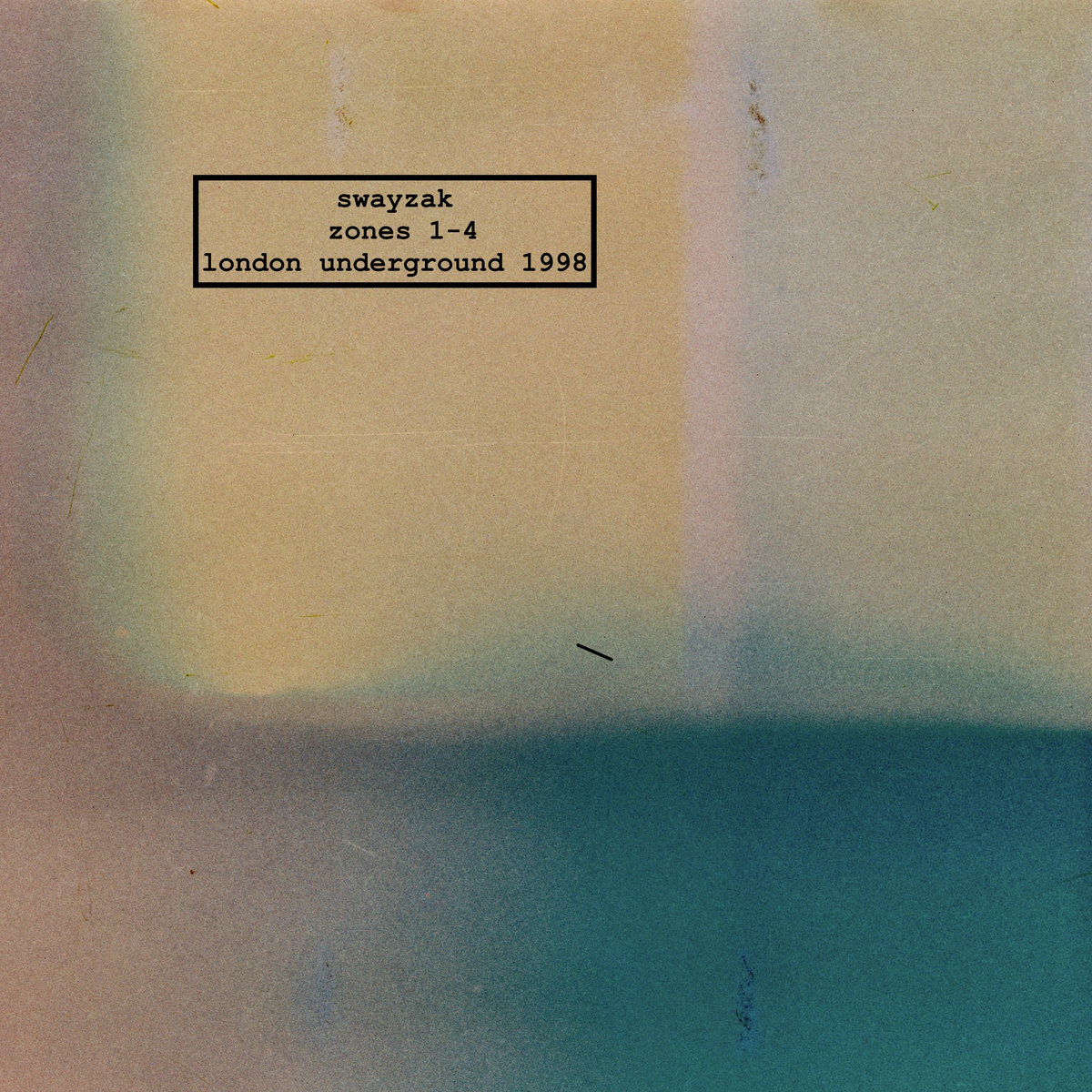 Zones 1-4 london Underground 1998 | swayzak
