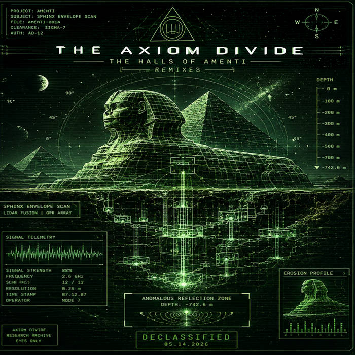 The Halls of Amenti : Remixes by The Axiom Divide cover art