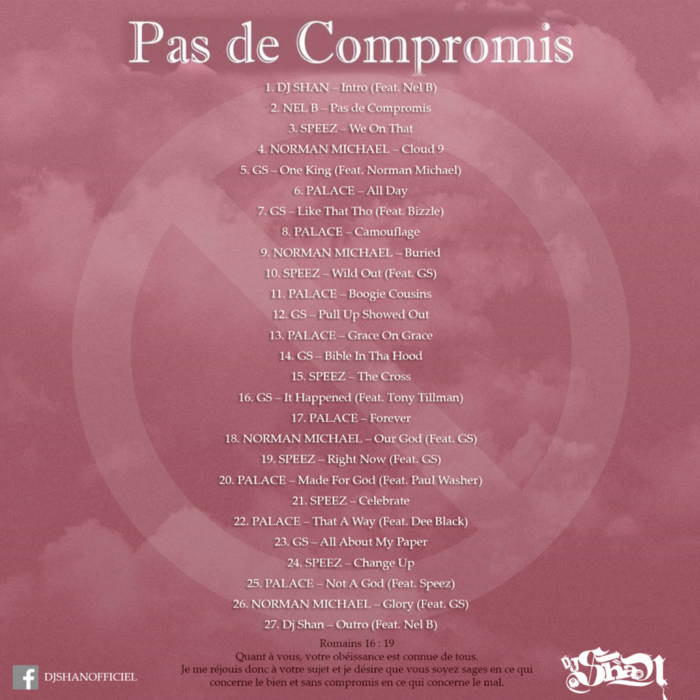 Pochette verso : Pas de Compromis