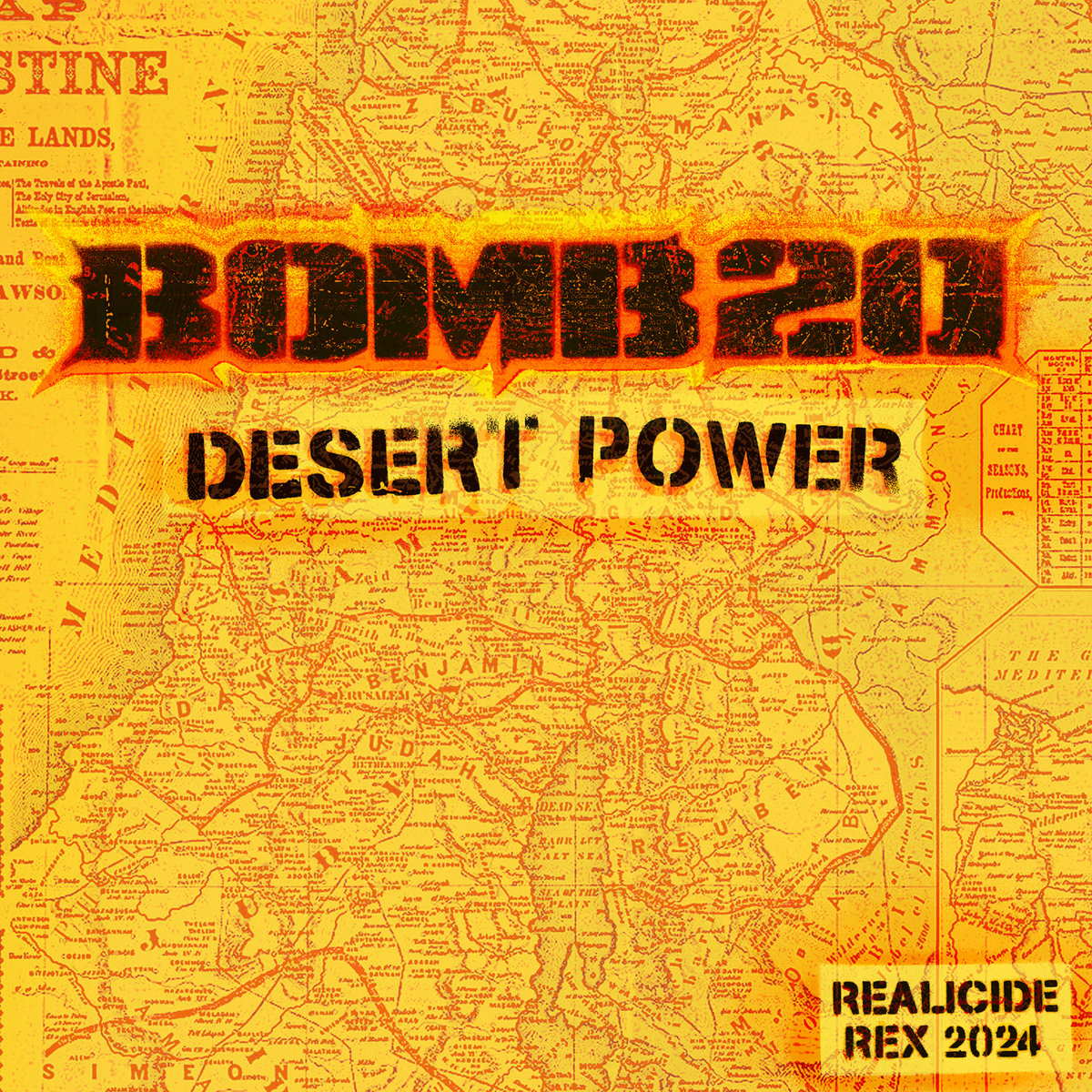 Ganger - BATISTA BOMB/BROKEN POWER レコード Desert Power | Bomb20 | Realicide Rex