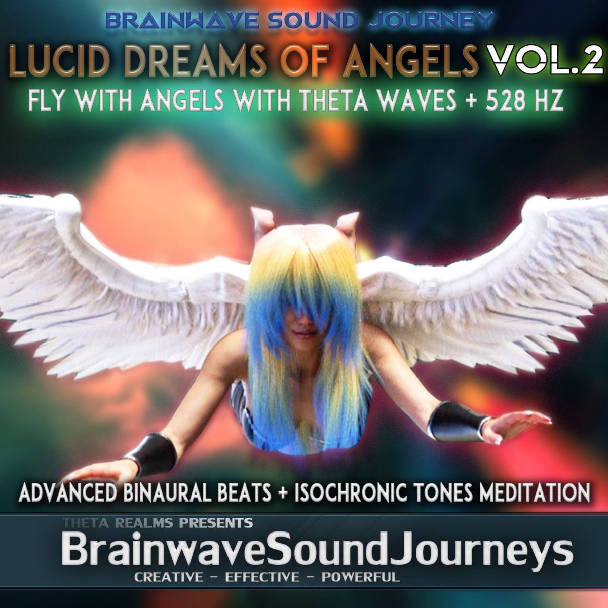 Sleep Meditation Music (LUCID DREAMING 2 HOURS: FLY WITH ANGELS