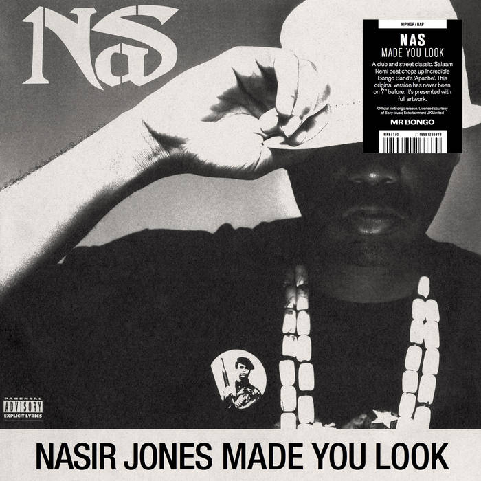 Nas / Made You Look / 7インチ / Apach ネタ Made You Look | Nas | MR BONGO