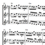Reel Beatrice French Canadian Fiddle Harmony Sheet Music