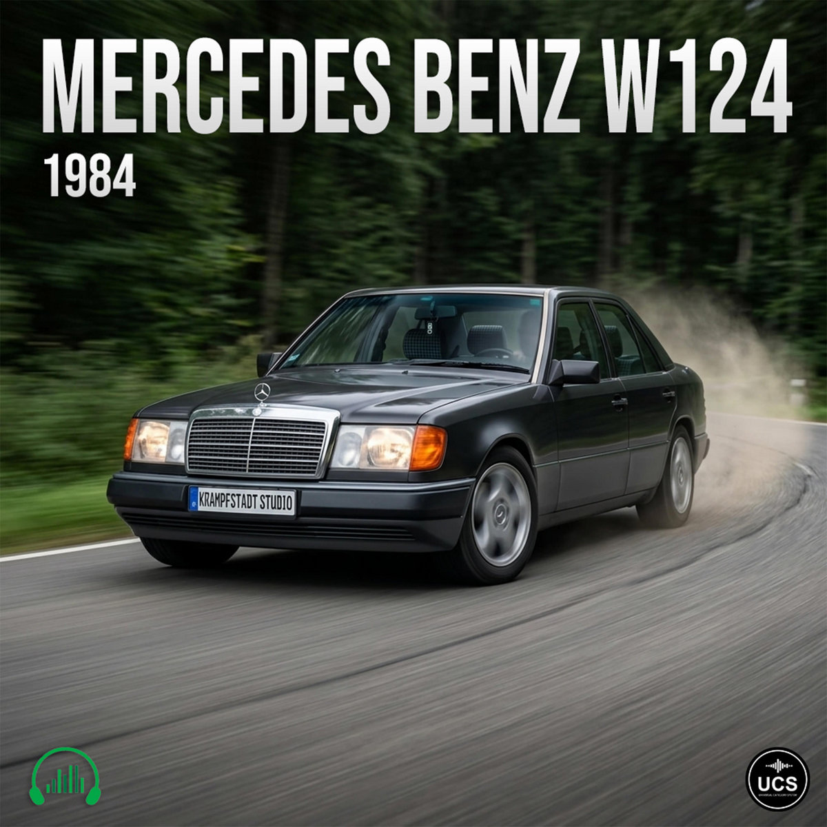 Mercedes Benz W124 1984 executive car