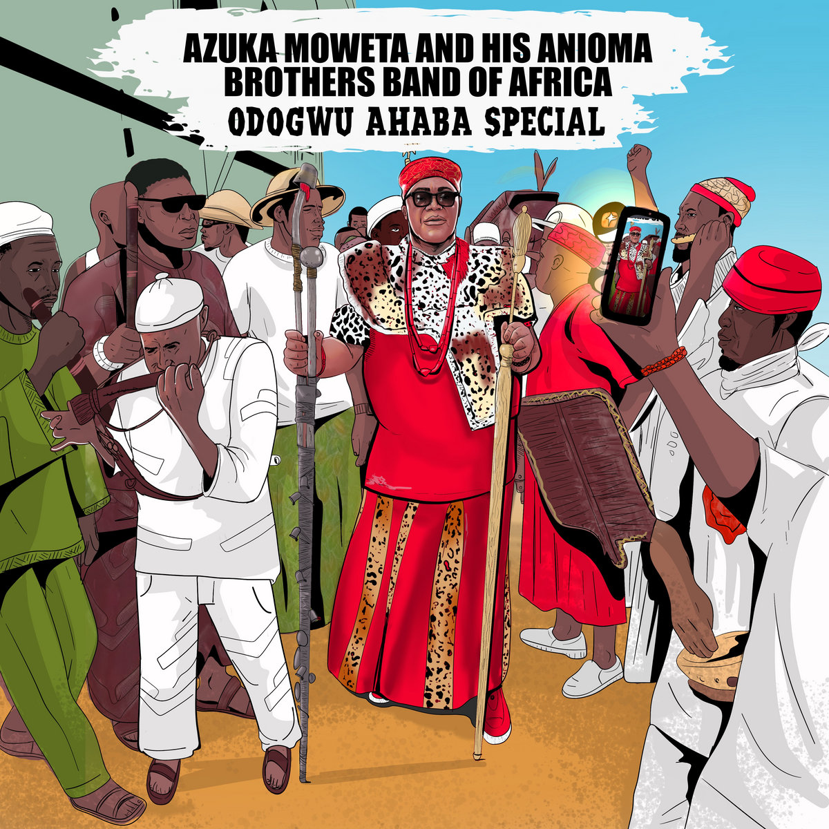 Azuka Moweta and his Anioma Brothers Band of Africa - Odogwu Ahaba