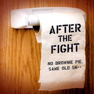 After the Fight — No Brownie Pie. Same Old Sh++