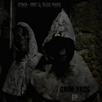 GRIM BROS. BLAQ MASQ X ESKR ONE cover art