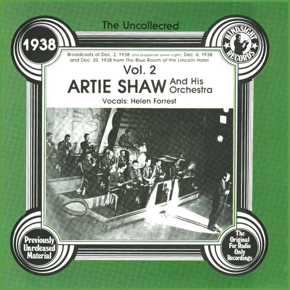 Artie Shaw And His Orchestra Vol2 1938 Artie Shaw 