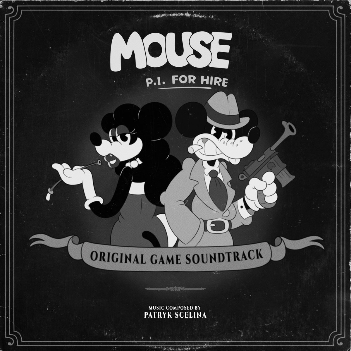 MOUSE：P.I. For Hire (やとわれの探偵) OST LP MOUSE P.I. For Hire (Original Game Soundtrack) | Patryk Scelina