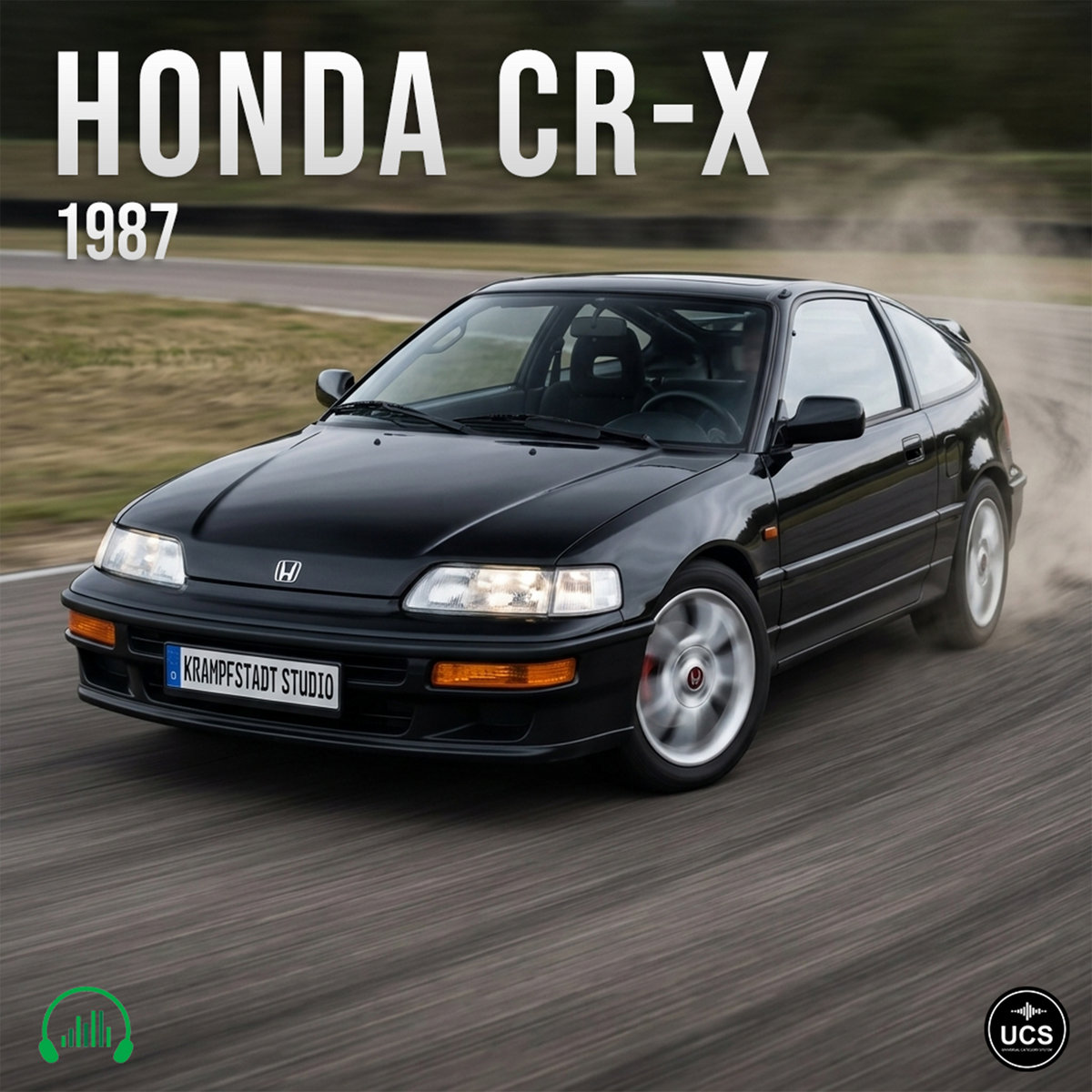 Honda CR-X 1987 sport compact car