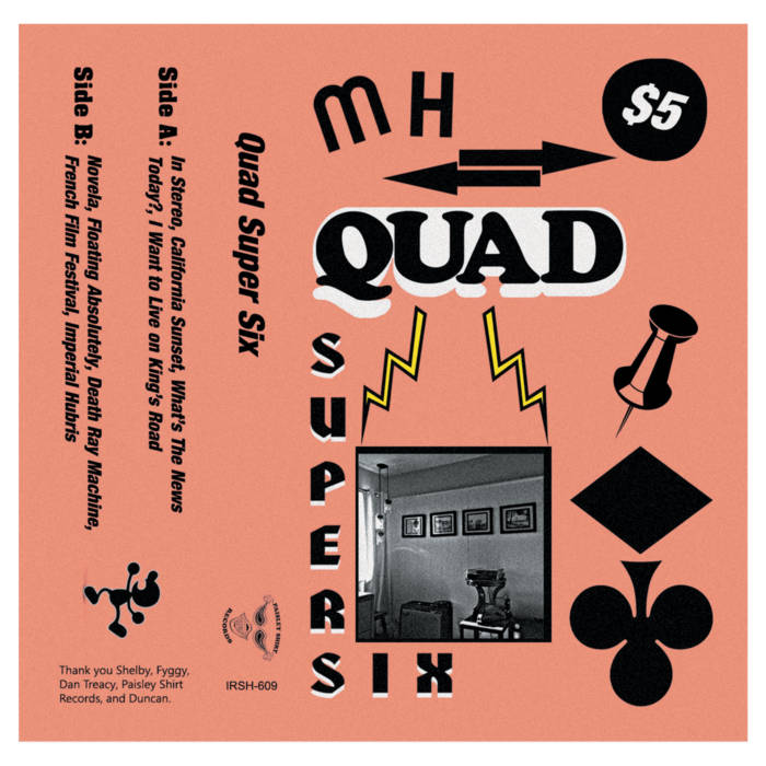 Quad Super Six | Quad Super Six | Paisley Shirt Records