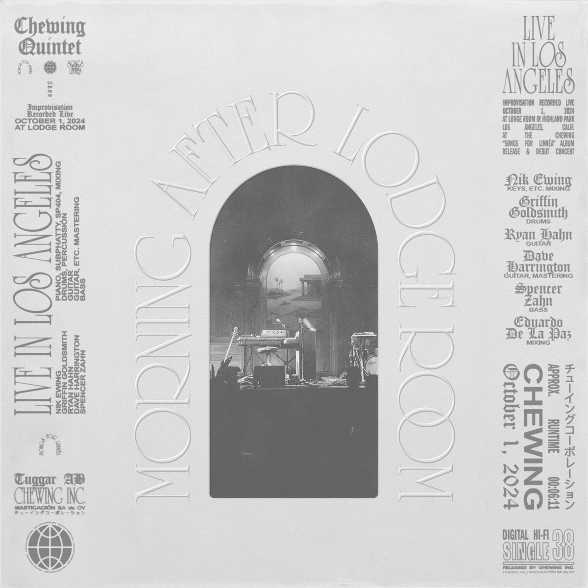 Chewing, Dave Harrington, Ryan Hahn, Spencer Zahn & Griffin Goldsmith - Morning After Lodge Room