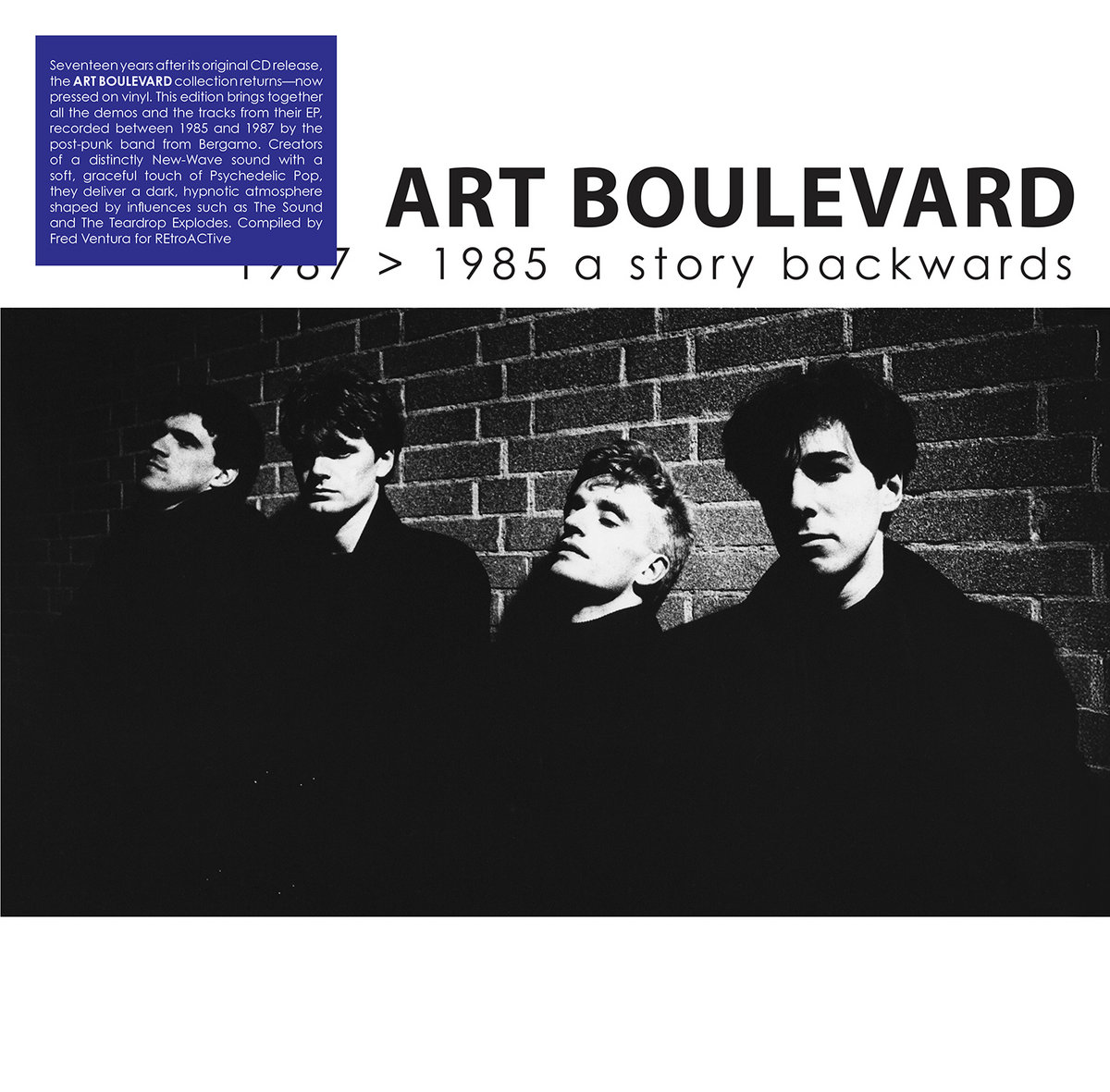 THE VINYL SOLUTION 1985年リリースレコード 1987 > 1985 a story backwards | Art Boulevard | Spittle Records