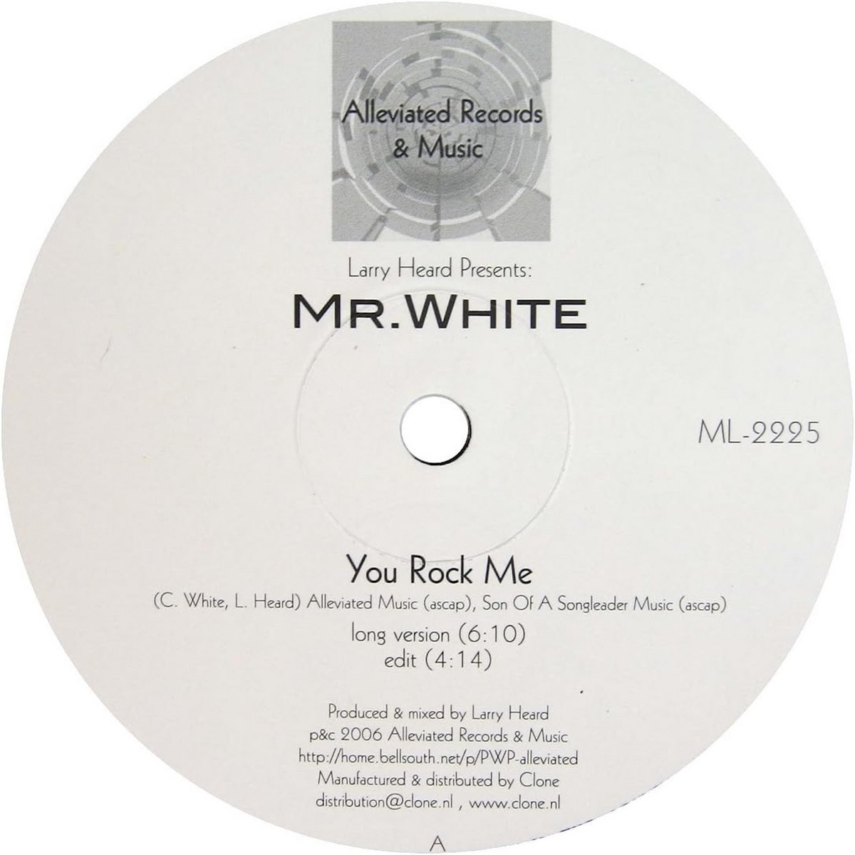 The Sun Cant Compare / You Rock Me | Mr White, Larry Heard
