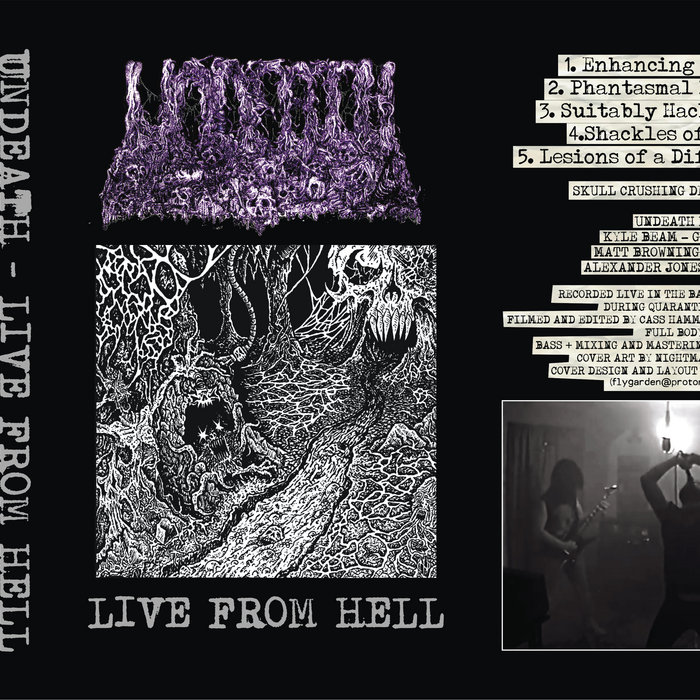 FMF002 - UNDEATH - LIVE FROM HELL | Undeath | Fix My Face Records