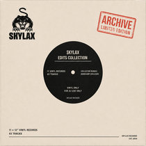 Skylax - Various Artists — For DJ Use Only — Skylax White Label Collection — 11 × 12" Vinyl — Bandcamp Exclusive