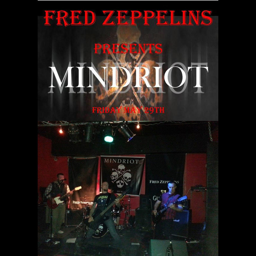 MINDRIOT - Live @ Freds, Cork (29/05/2015) cover
