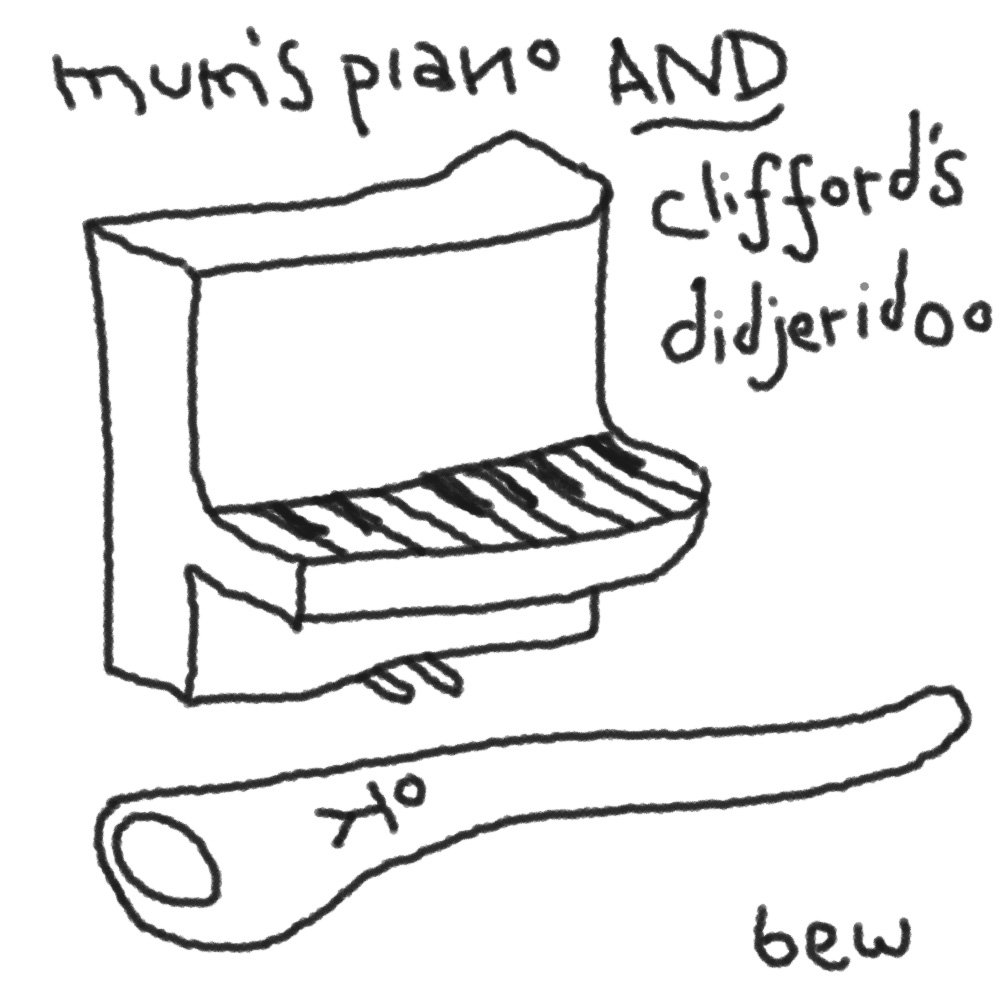 Mum's Piano and Clifford's Didgeridoo cover