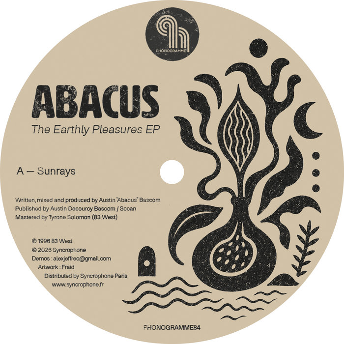 Pochette de The Earthly pleasures EP (Reissue) par Abacus