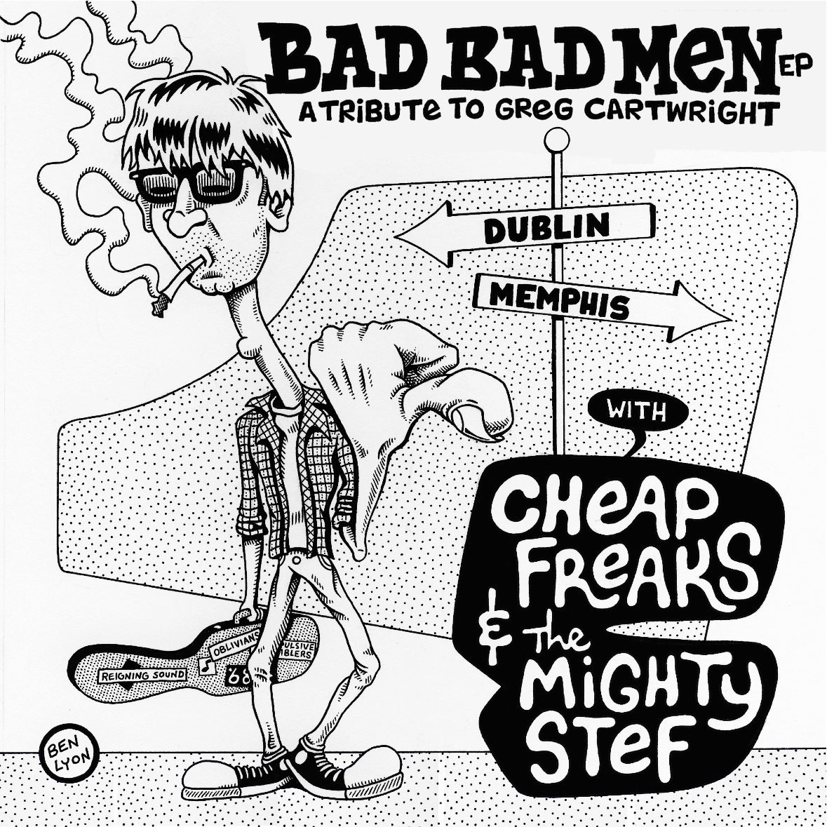 Bad Bad Men EP (A tribute to Greg Cartwright) cover