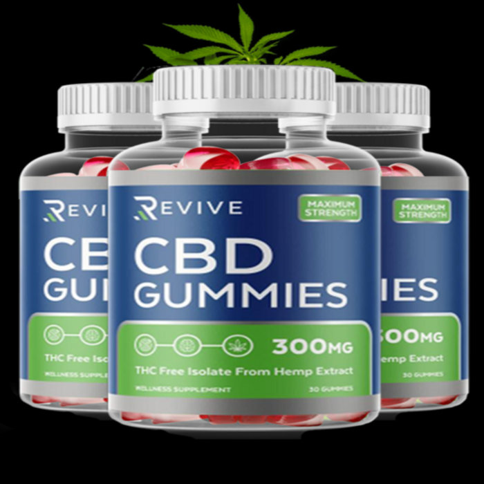Revive CBD Gummies Review (Exposed) Is it Scam OR Legit? Richard Piter
