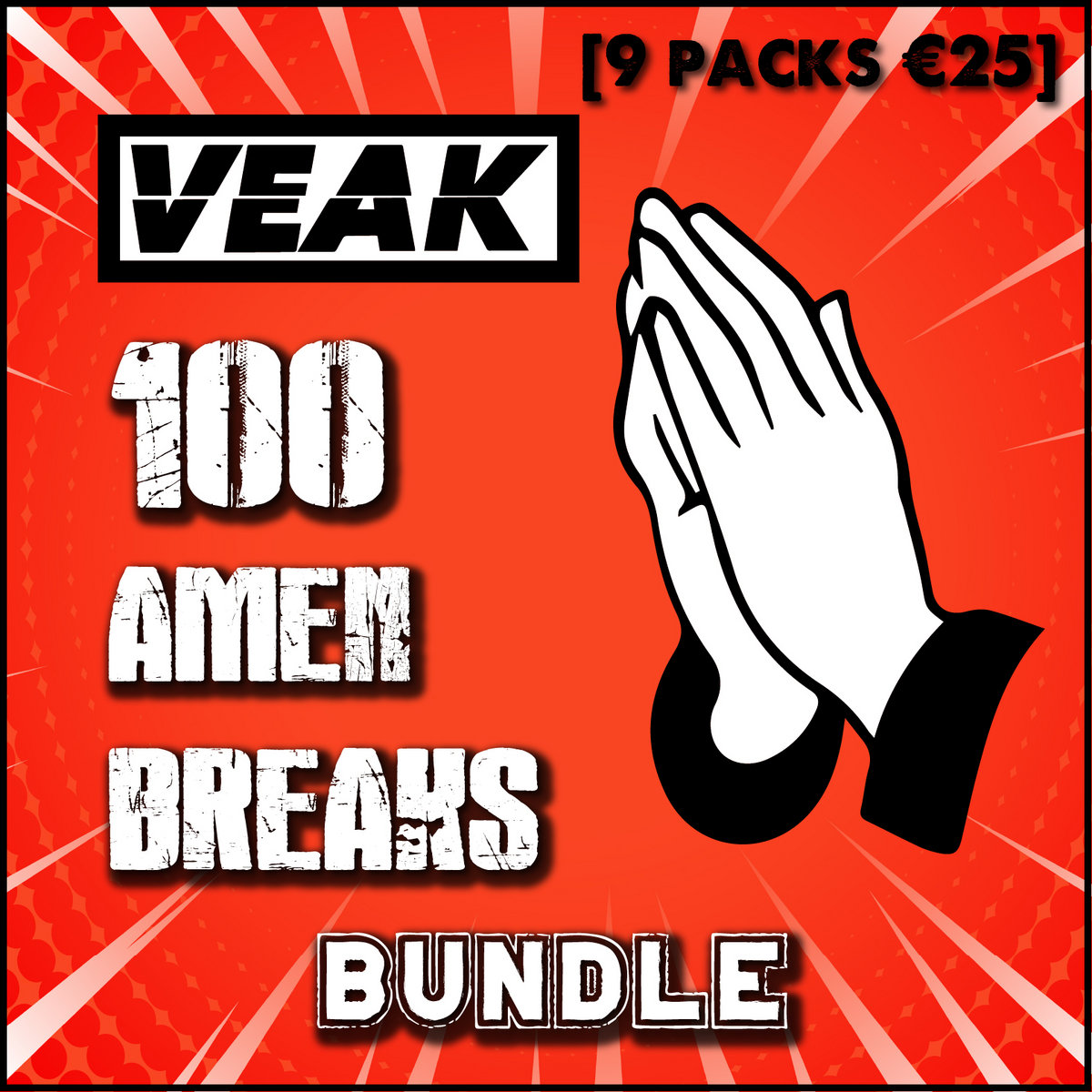 100 Amen Breaks By Veak - Bundle [9 packs €25] | Veak Music