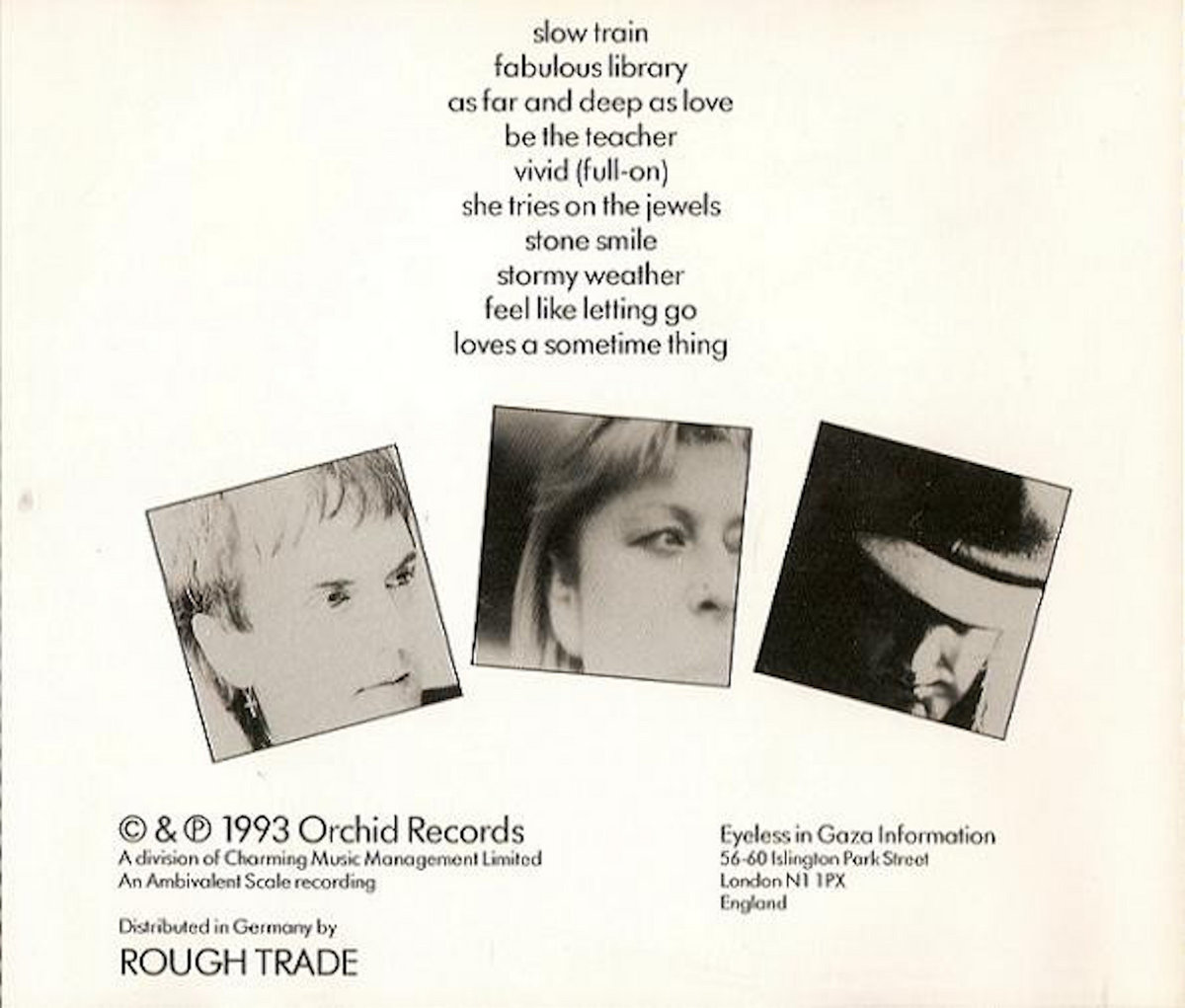 eyeless in gaza voice 廃盤 URBAN ASPIRINES: Eyeless In Gaza: Voice - The Best Of