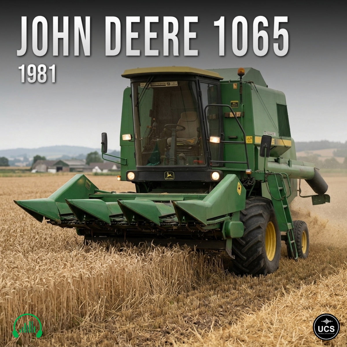 John Deere 1065 1981 combine harvester