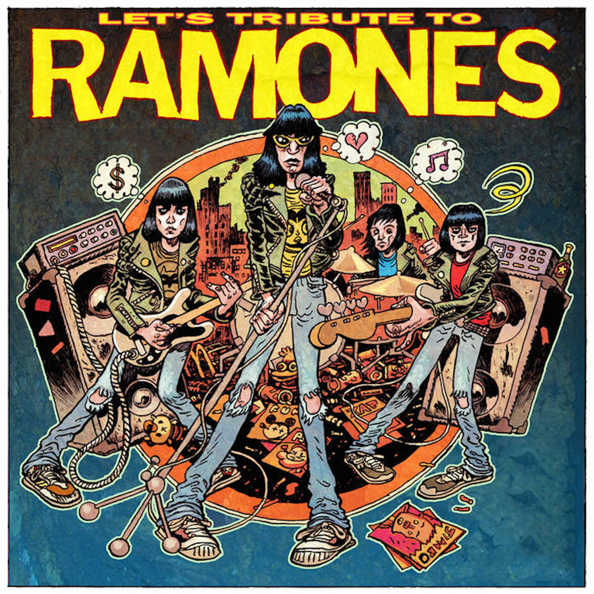 Wack Wack Rhythm Band　EP　RAMONES　cover 結成30周年！WACK WACK RHYTHM BANDが初のカバーアルバム発表 - 音楽