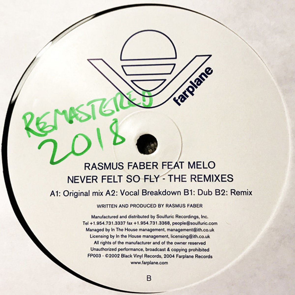 02 - Never Felt So Fly - 2018 Remaster - 2002 Mix