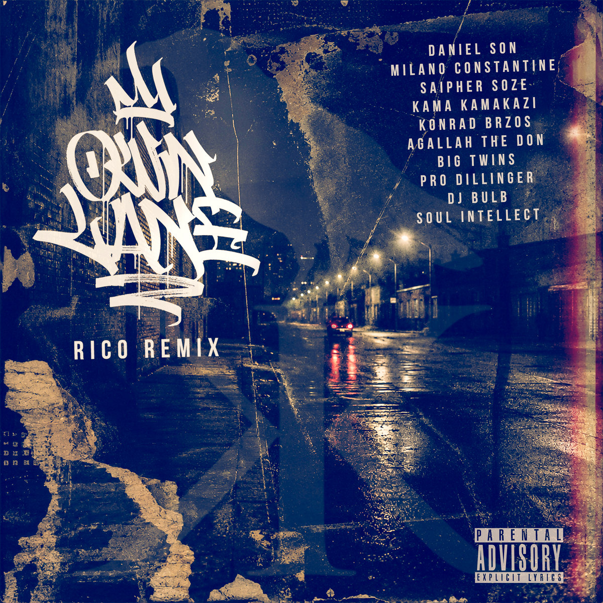 Own Lane (RICO Remix) | Kama Kamakazi, Daniel Son, Milano, Saipher