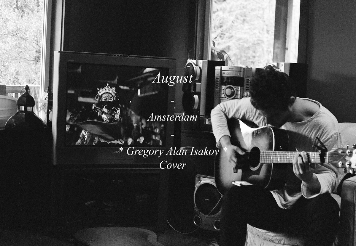 Amsterdam Gregory Alan Isakov Cover August