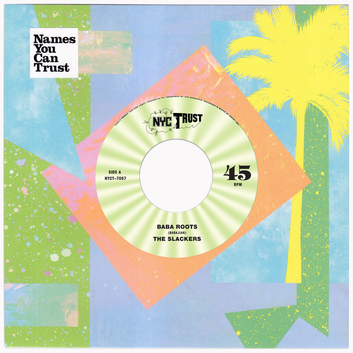 7inch レコード　The Slackers You Must Be Good The Slackers – You Must Be Good – Vinyl (7