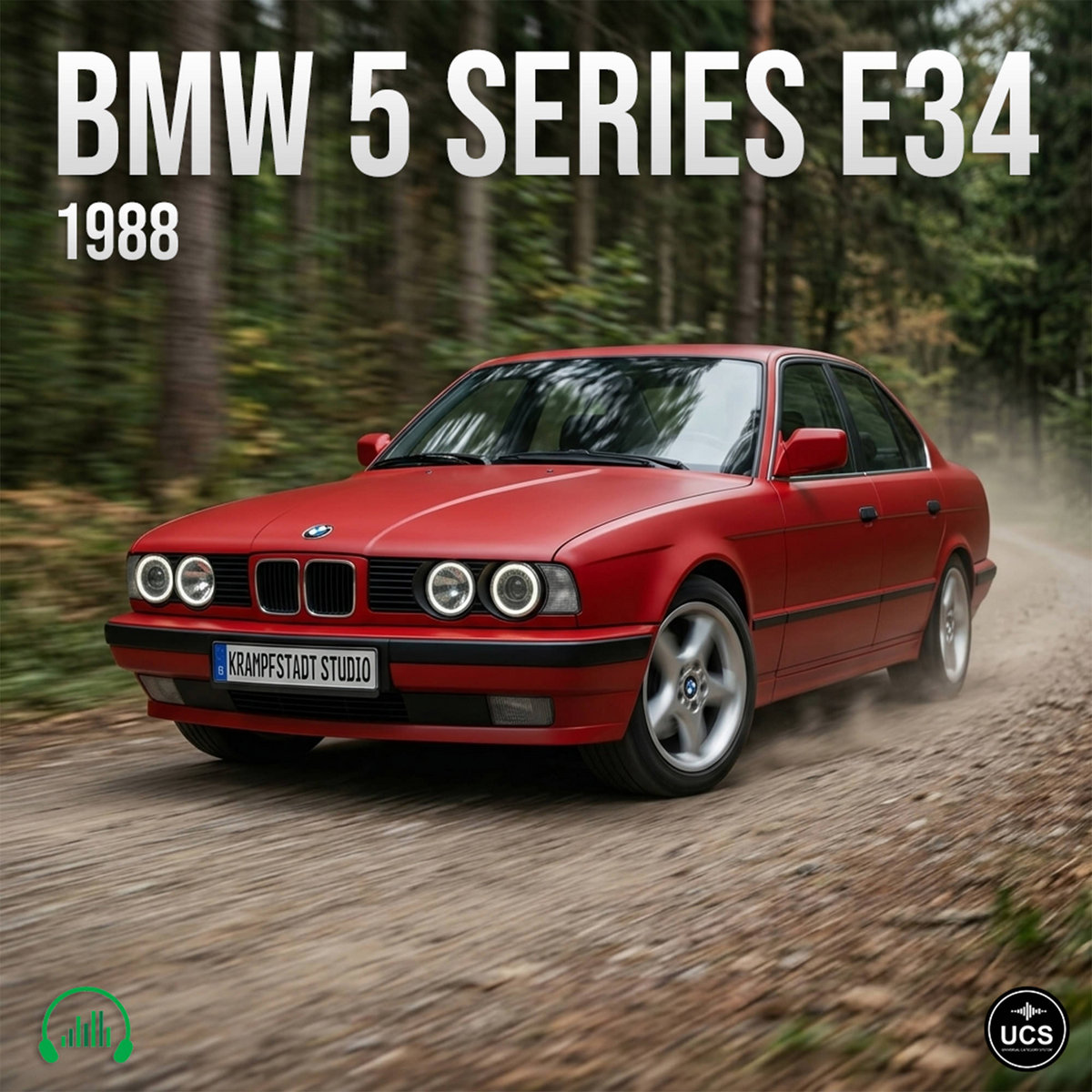 Bmw 5 Series E34 1988 Executive Car