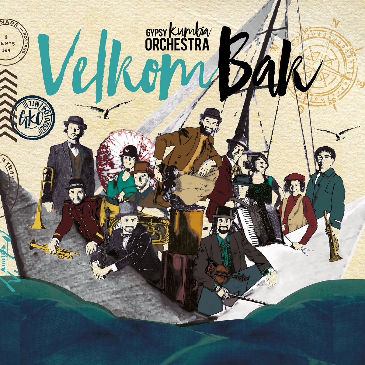 Velkombak Gypsy Kumbia Orchestra velkombak