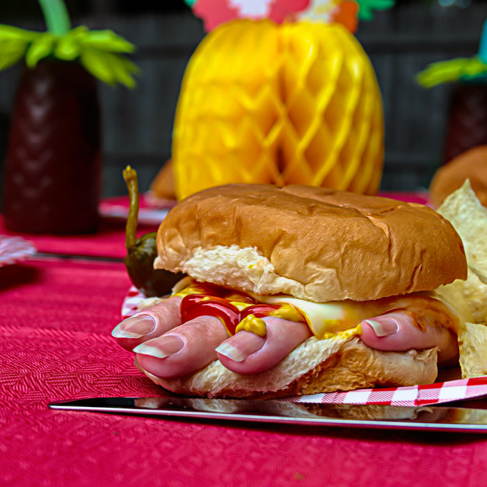 Kitten on a String, by Mike Smale