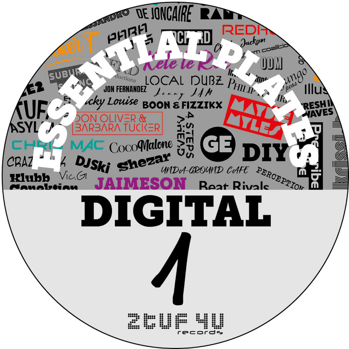 Essentials Collection Plate ESSENTIAL PLATES DIGITAL (1) | Various Artist | 2TUF4U Records