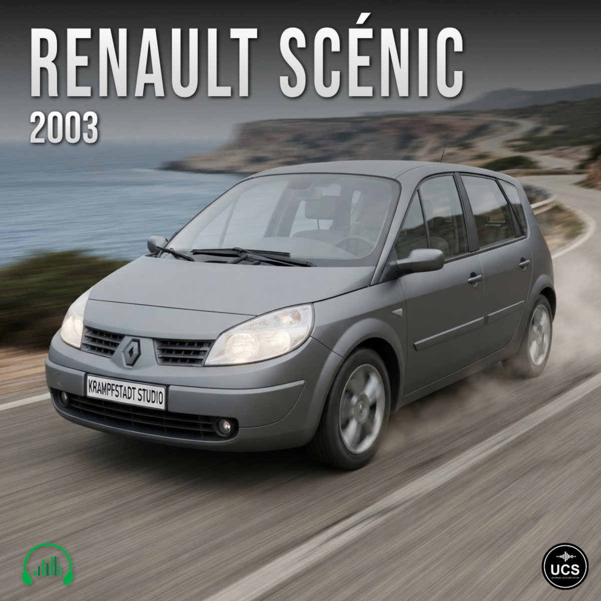 Renault Scenic 2003 compact MPV minivan multi-purpose vehicle