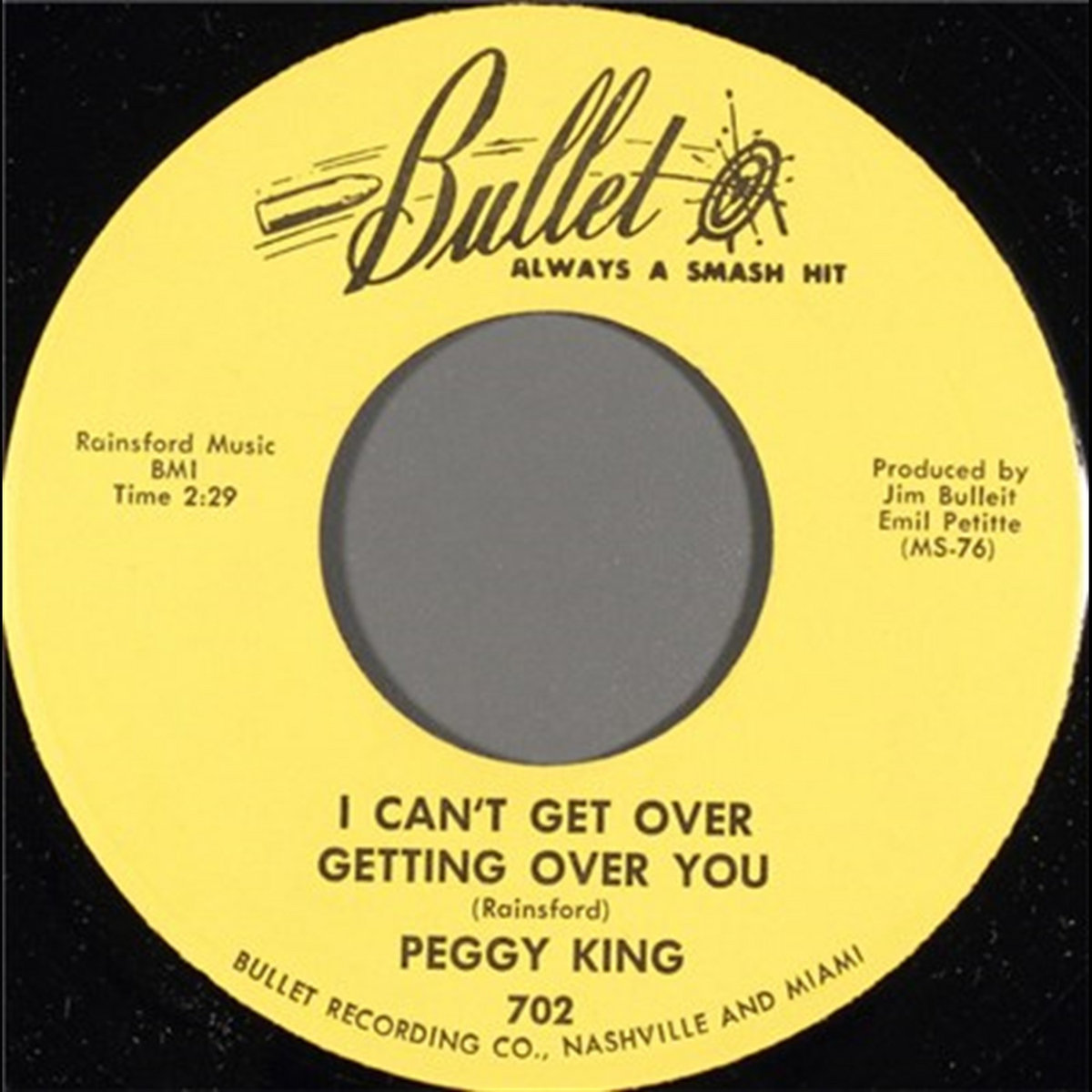 Getting Over Yu I Cant Get Over Getting Over You | Peggy King
