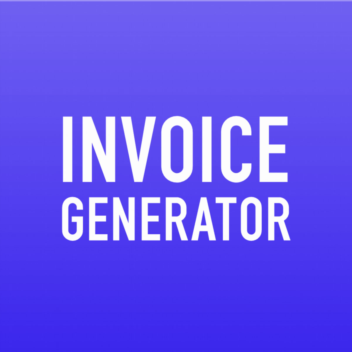 Invoice Generator Invoice Generator Invoice generator invoice generator